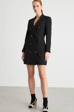 Abito blazer doppiopetto - Nero