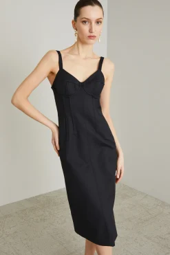 Abito bustier - Nero
