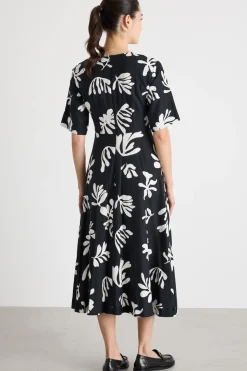 Abito con cut-out - Nero