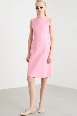Abito con fiocco sul retro - Rosa
