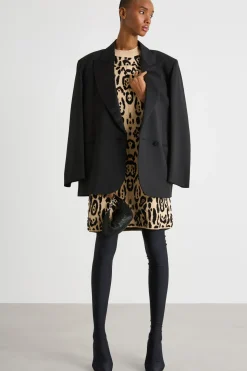 Abito in jacquard animalier - Animalier