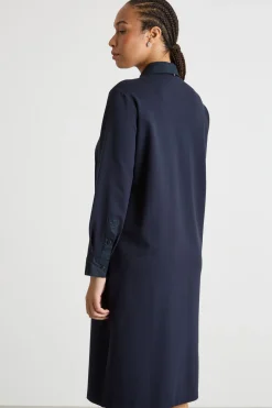 Abito in jersey - Blu