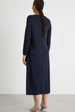 Abito in jersey - Blu