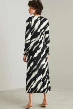 Abito in jersey stampato - Animalier
