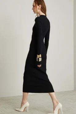 Abito in maglia - Nero
