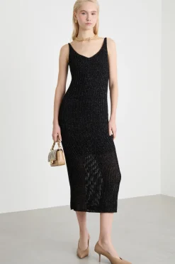 Abito in maglia - Nero