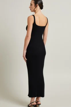 Abito in maglia - Nero
