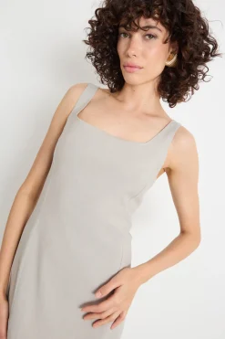 Abito in tela - Beige