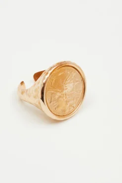 Anello con castone - Oro