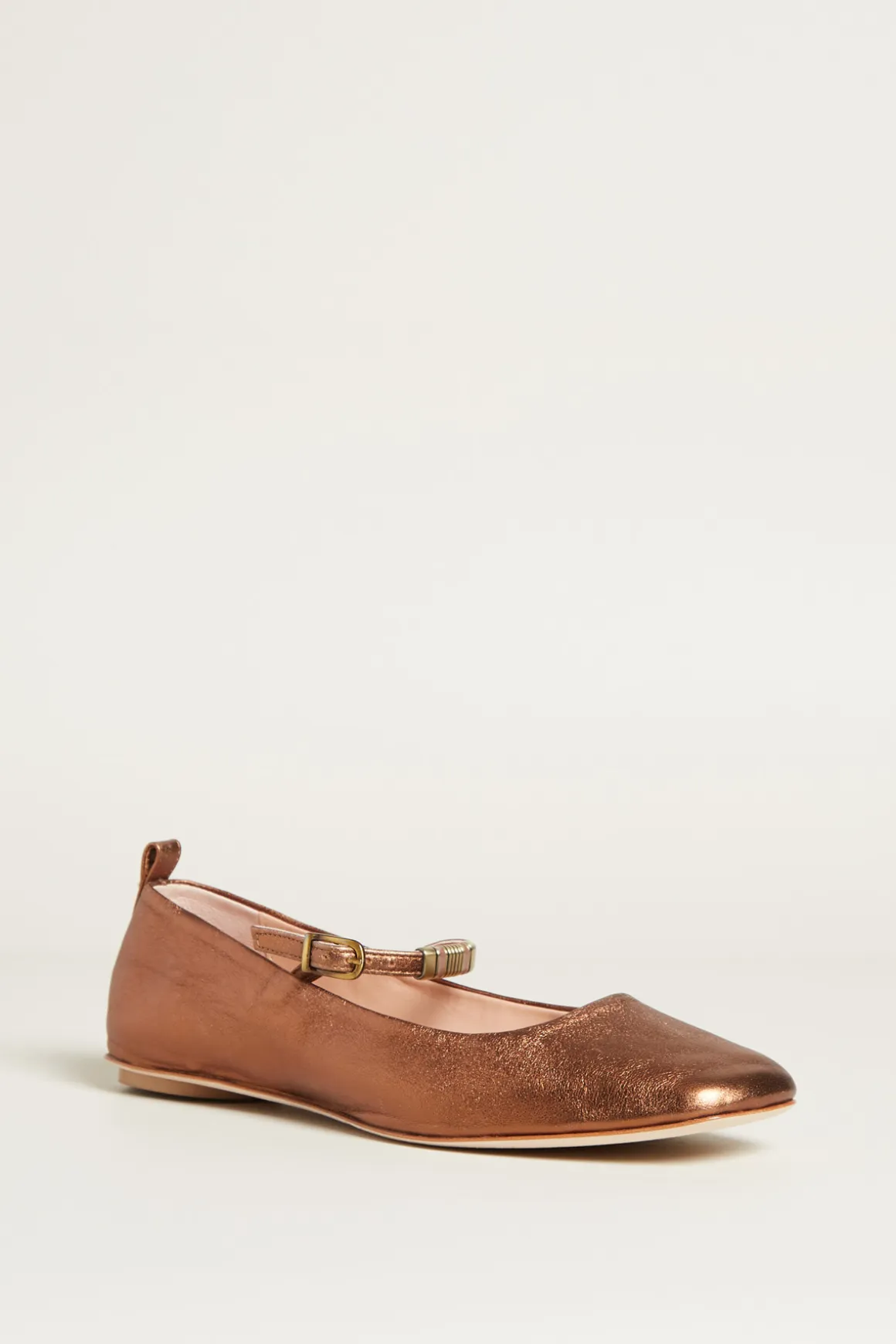 Ballerine con dettagli - Bronzo