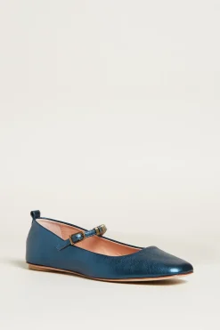 Ballerine con dettagli - Blu