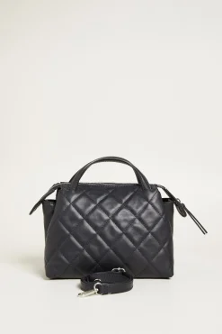 Bauletto trapuntato - Nero