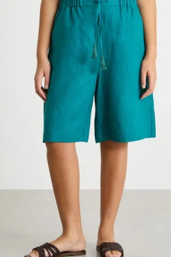 Bermuda con coulisse - Verde