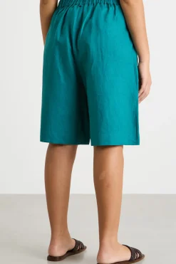 Bermuda con coulisse - Verde