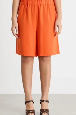 Bermuda con tasche - Arancione