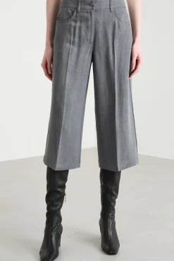 Bermuda in jeans - Grigio