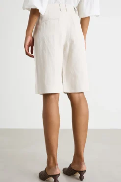 Bermuda in twill - Bianco