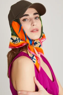 Berretto in cotone - Verde Militare