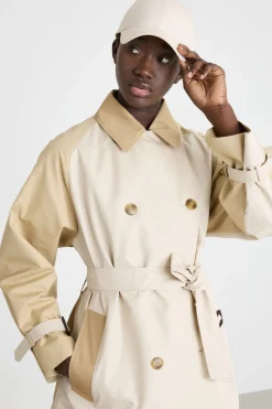 Berretto in tela - Beige