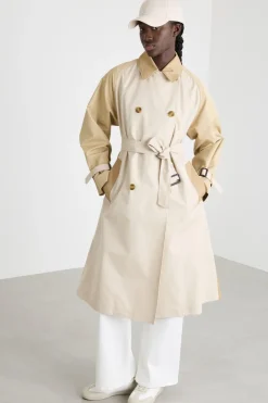 Berretto in tela - Beige