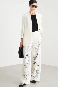 Blazer con bottone singolo - Bianco