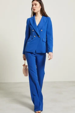 Blazer con bottoni in metallo - Bluette Oro