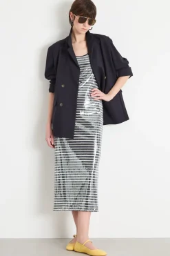 Blazer doppiopetto ampio - Blu
