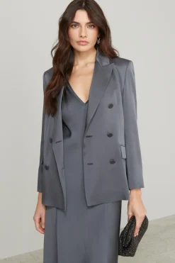 Blazer doppiopetto - Grigio Scuro