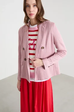 Blazer doppiopetto - Rosa