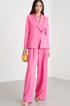 Blazer in cady - Fuxia