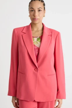 Blazer in cady - Rosa
