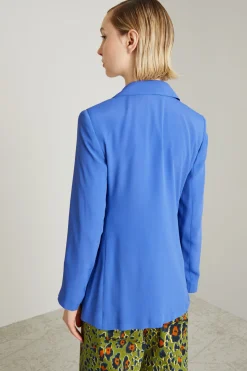 Blazer in crépe de chine - Avio