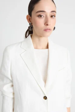 Blazer monopetto - Bianco