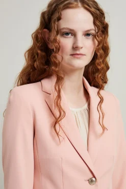 Blazer monopetto - Rosa Antico