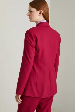 Blazer monopetto - Rosso
