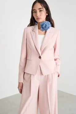 Blazer sfiancato - Rosa