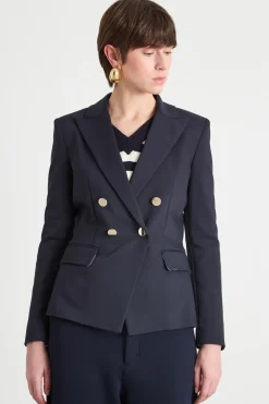Blazer stretch - Blu