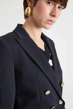 Blazer stretch - Blu