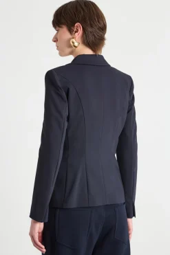 Blazer stretch - Blu
