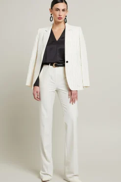 Blusa in raso - Nero