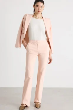 Blusa con fondo asimmetrico - Bianco