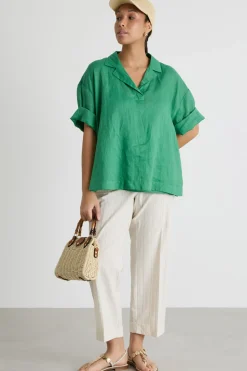 Blusa con top - Verde