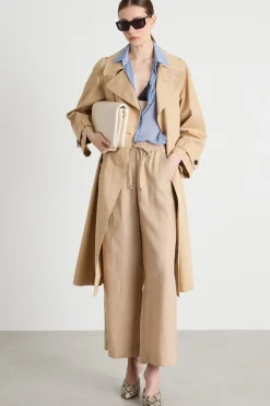 Blusa in crepe - Azzurro