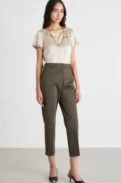 Blusa in raso - Avorio