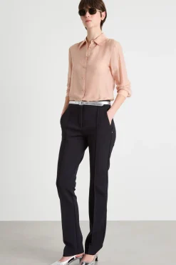 Blusa in voile - Rosa