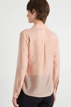 Blusa in voile - Rosa