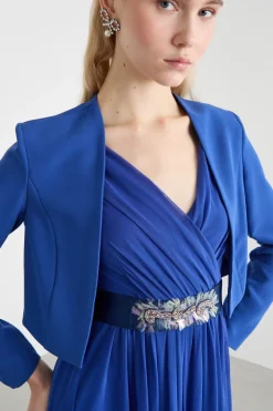 Bolero open-front - Blu