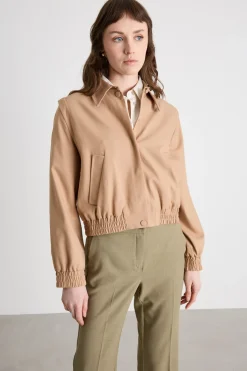 Bomber stretch - Cammello