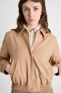 Bomber stretch - Cammello