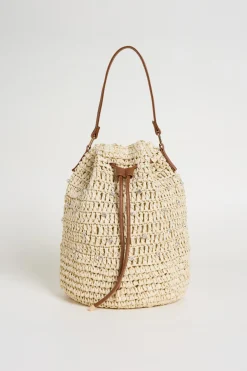 Borsa a secchiello - Beige